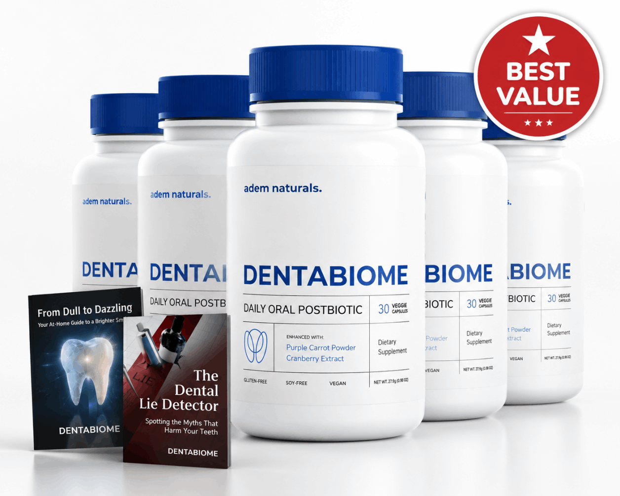 DentaBiome oral wellness supplement bottle